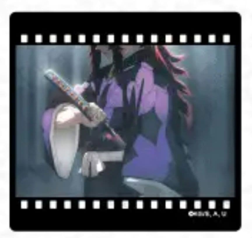 鬼滅の刃 ダイニング お楽しみくじ Wチャンス B2ポスター 黒死牟 4点