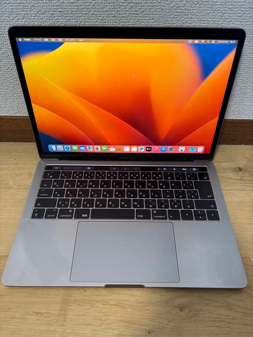 Macbook Pro 13インチ　2017 512GB Touch bar