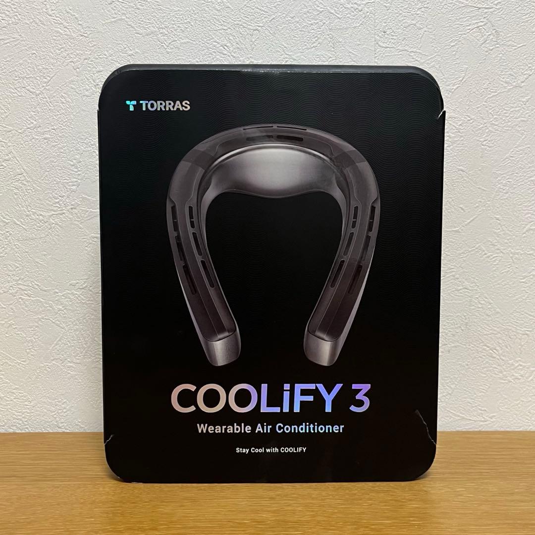 TORRAS ウェアラブルエアコン COOLiFY3