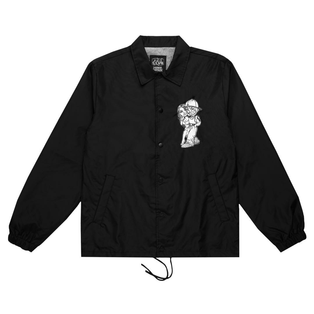 Pro Club x Mr Cartoon コーチジャケット　XL カートゥーン 楽天市場】PRO CLUB プロクラブ x MISTER CARTOON ミスター