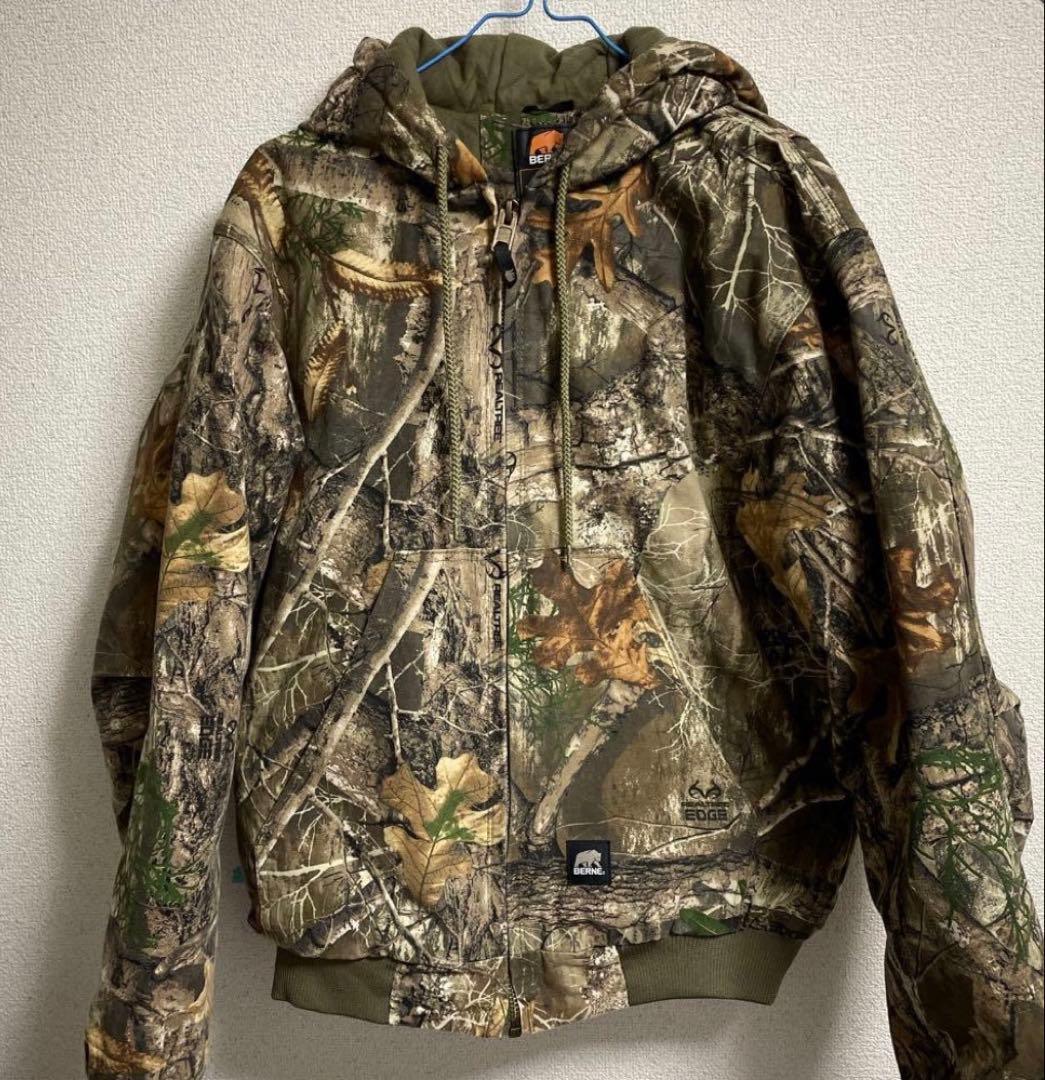 BERNE リアルツリーパーカー Mサイズ