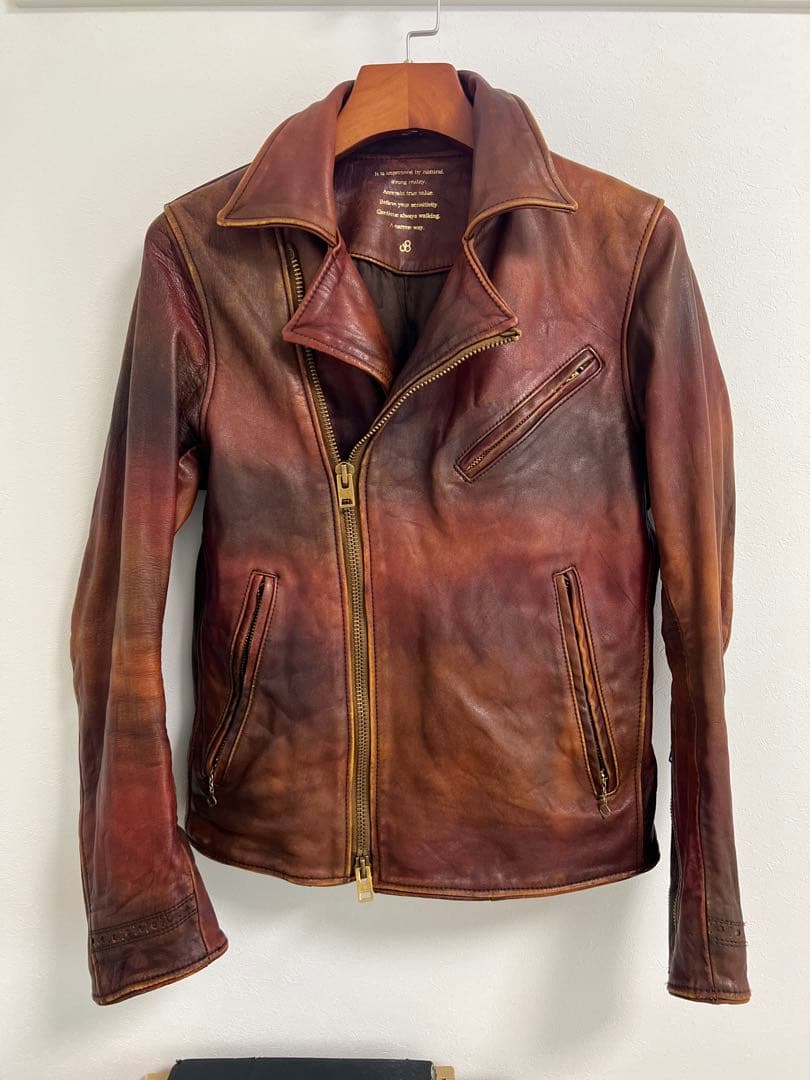 johnbull ジョンブルプライベートラボ ライダース 姫路馬革