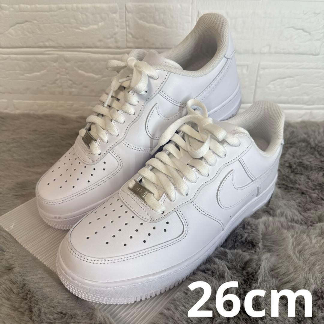 ナイキ　エアーフォース1 Nike Air Force 1 ホワイト26cm