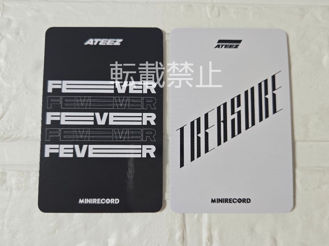 ATEEZ minirecord ジョンホ トレカ FEVER TREASURE - メルカリ