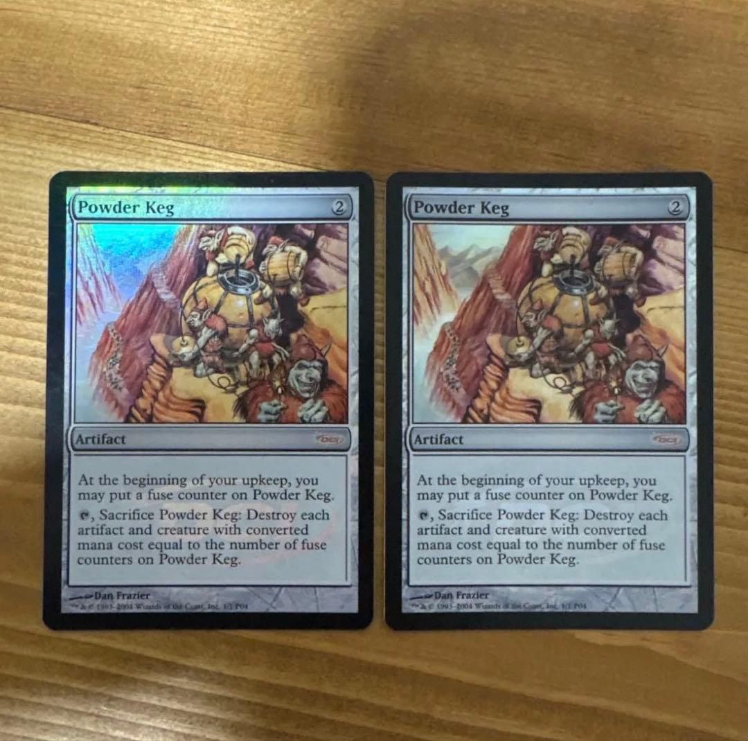【Foil】《火薬樽/Powder Keg》(褒賞プログラム)2枚