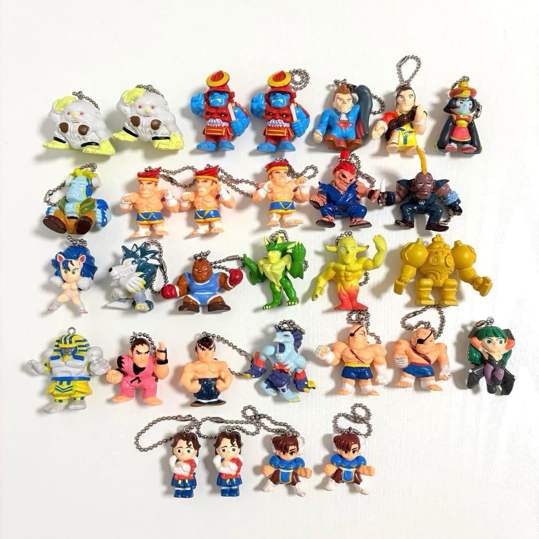 カプコン ヴァンパイアハンター ストリートファイター フィギュア キーホルダー