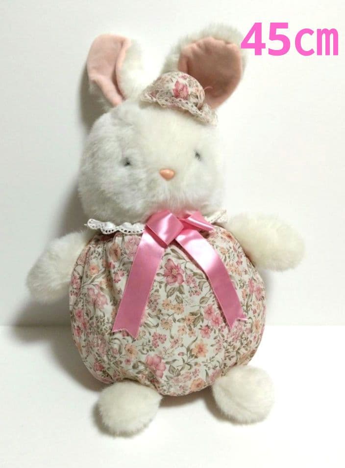 うさぎ　ぬいぐるみ　ジョイフルメイト　昭和レトロ　ウサギ　特大　希少　レア 昭和レトロ ジョイフルメイト うさぎ ぬいぐるみの通販 by ダンボ's