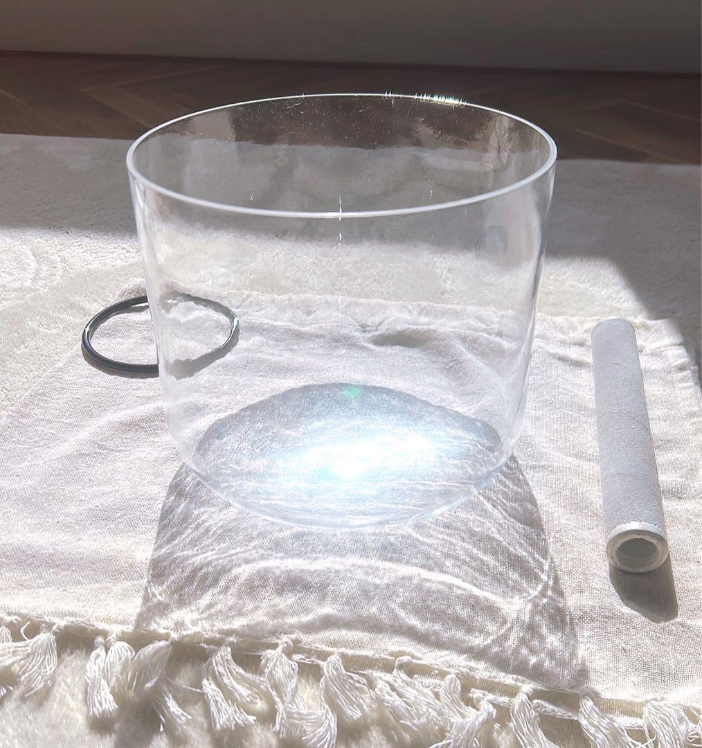 クリスタルボウル　8インチ LOW-B（低いシ）+25