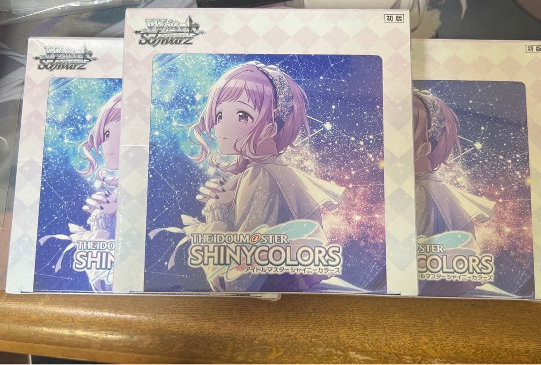 ヴァイスシュヴァルツ　アイドルマスターシャイニーカラーズ　3box