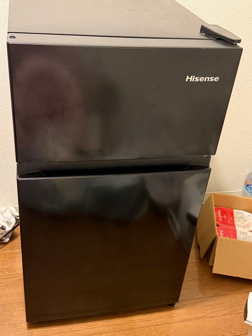 ハイセンス 冷蔵庫 HR-K91HB 2ドア 送料無料