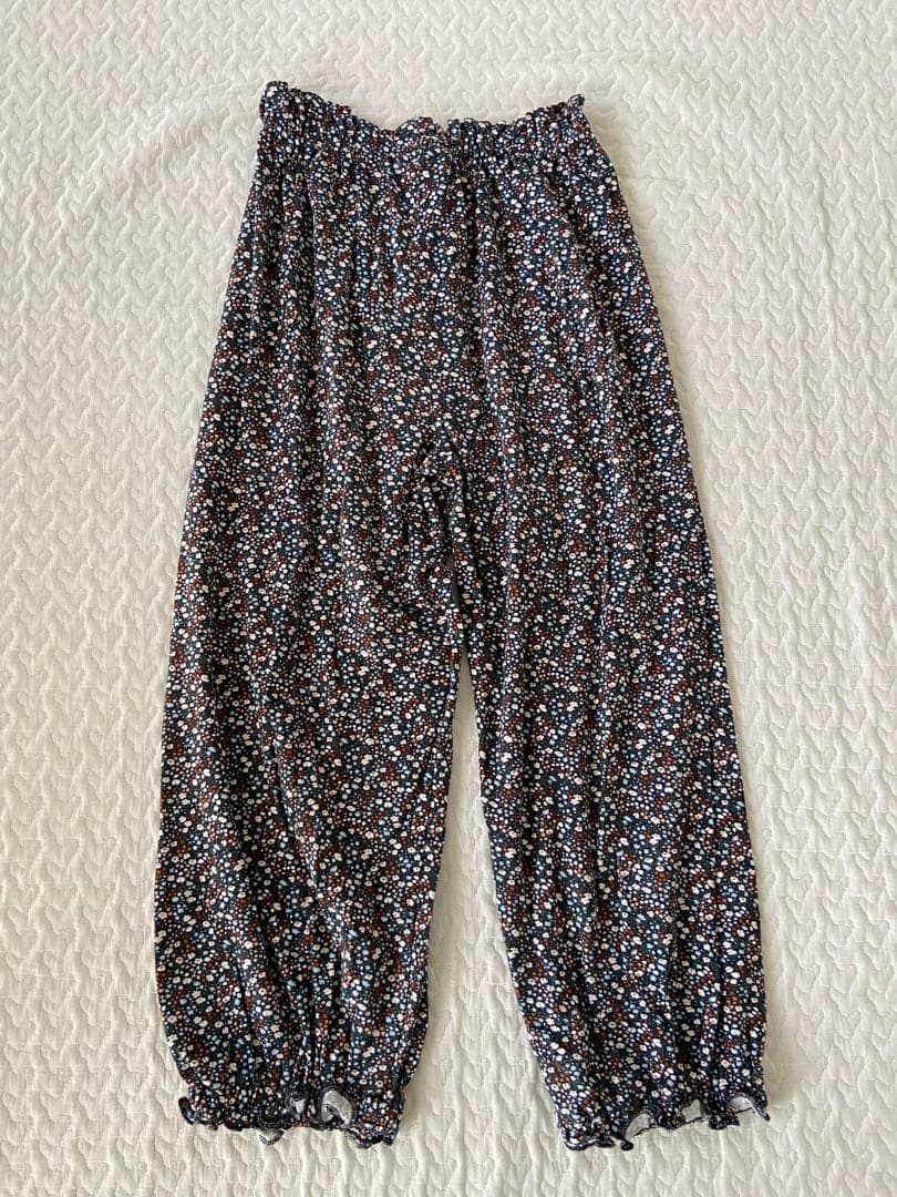 chicchikisan 　Misha & Puff セット Misha and Puff Crochet Trim Puff Top - Picnic Confetti - LILY