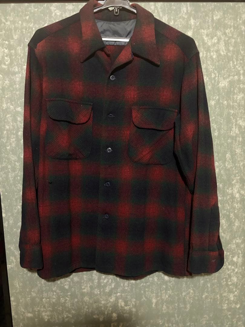 60s PENDLETON ペンドルトン ウールネルシャツ