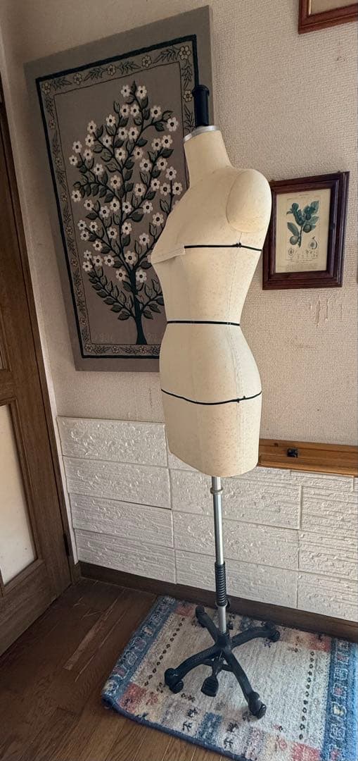 TOKYOKIIYA 東京キイヤ 老舗トルソー 高さ調整 鉄脚ペダル レア 貴重