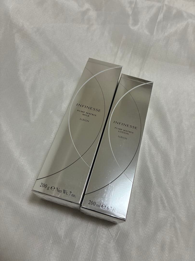アルビオン アンフィネス パンプ マトリクス ミルク ローション セット 新品