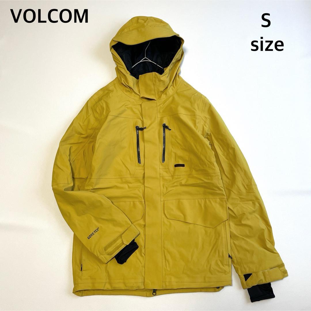 6679 ボルコム　ジャケット　メンズ　ゴアテックス　スノボウェア　イエロー