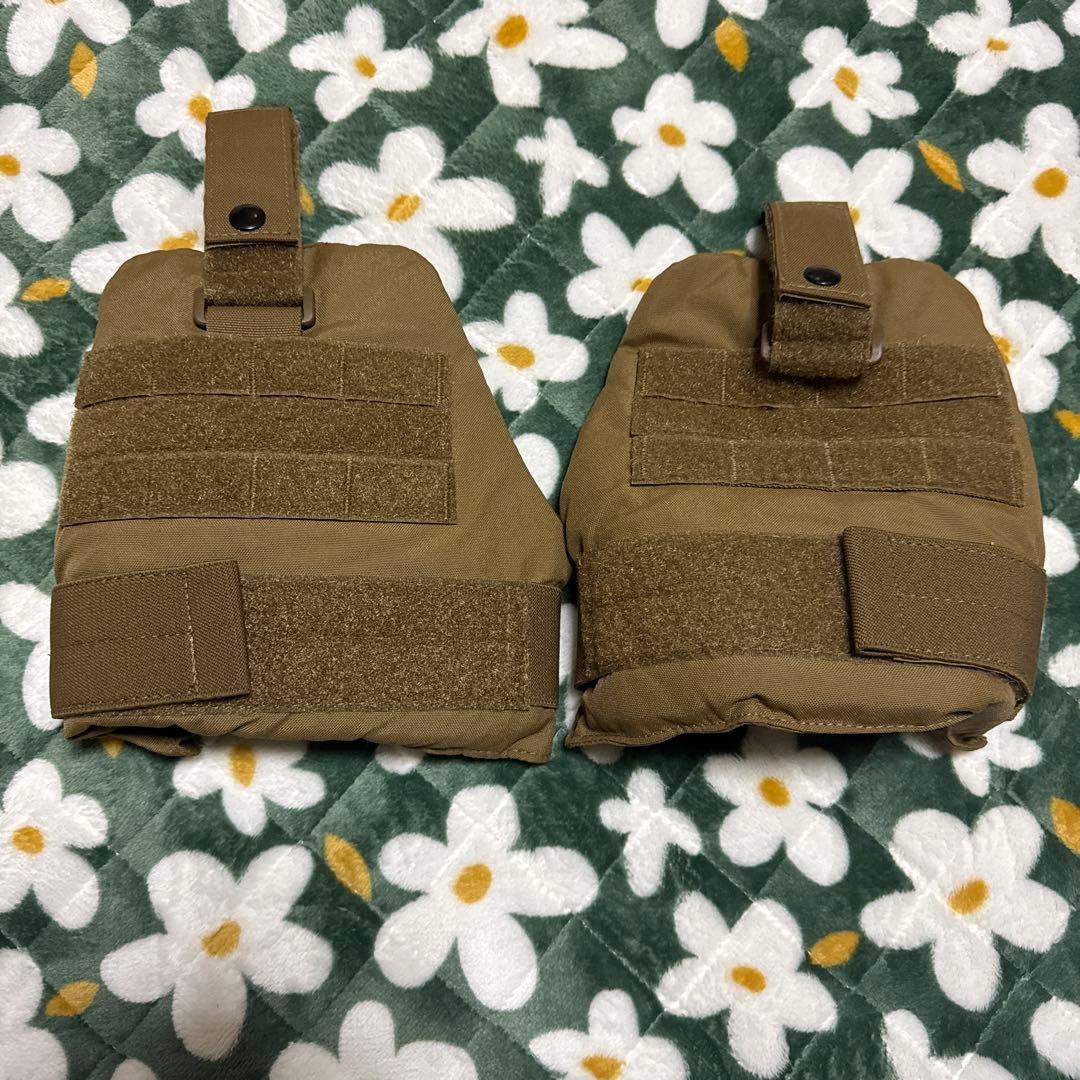 実物CHASE TACTICAL コヨーテ 肩アーマー