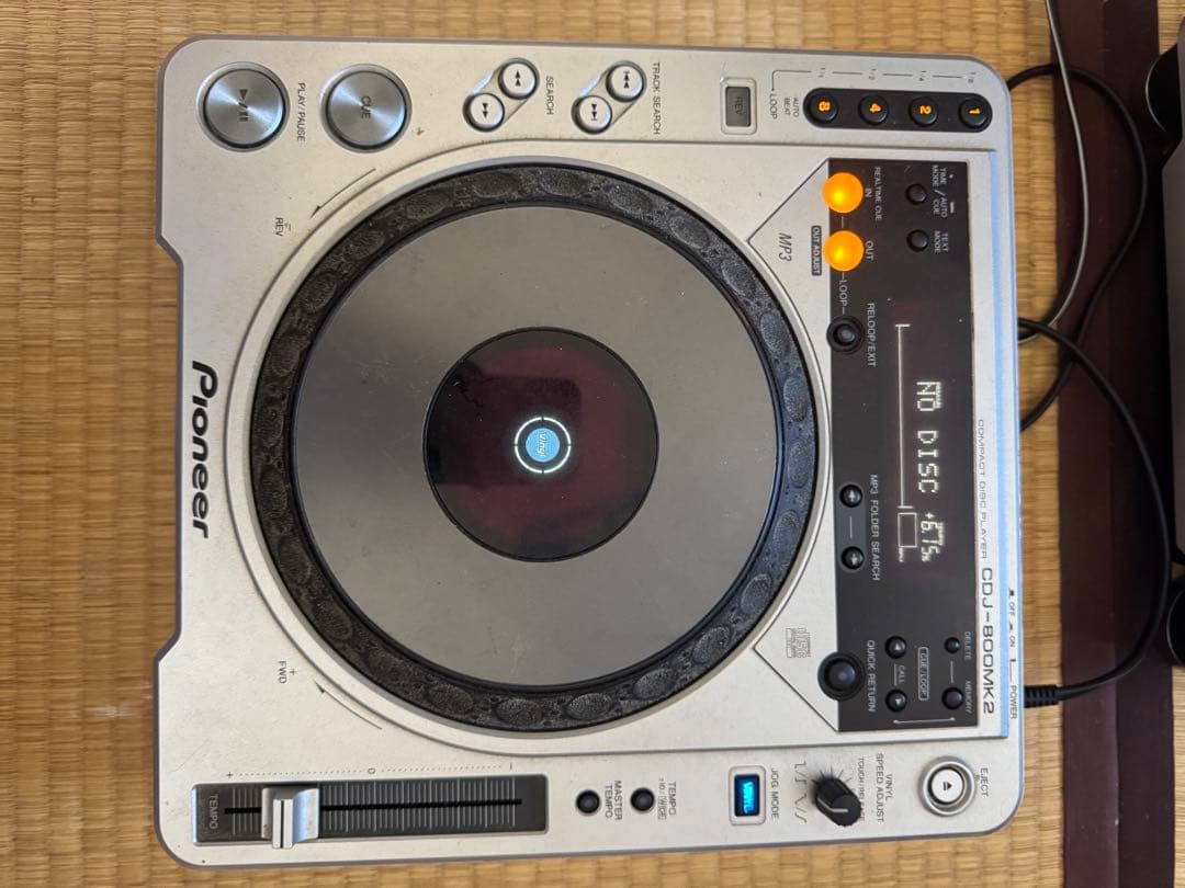 Pioneer CDJ-800MK2 シルバー