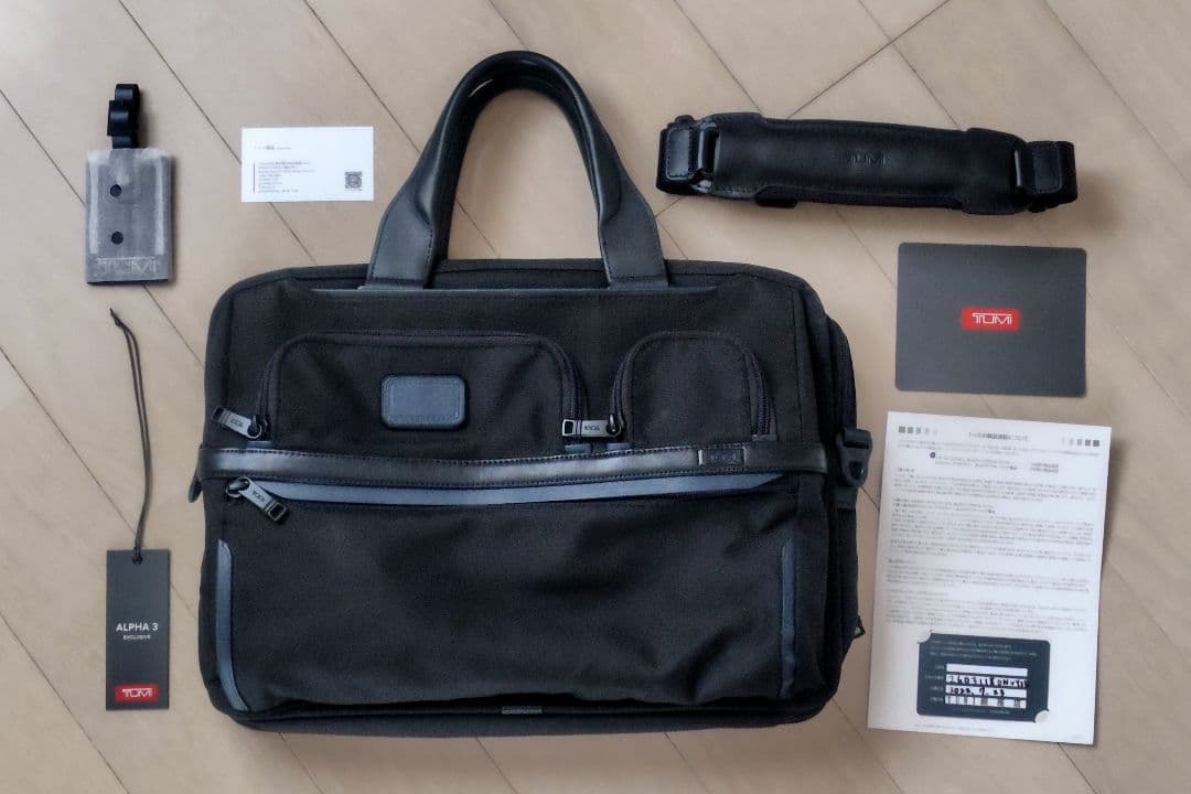 【極美品】TUMI Alpha3アルファ3エクスパンダブル 日本限定 銀座店購入