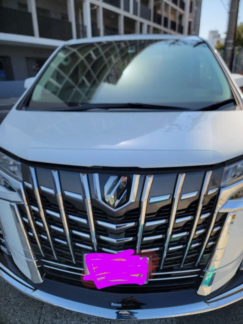 専用！ アルファード　30系　 フードトップとボンネットミラーカバー アルファード30系 後期 ボンネットフードトップ カット済シート 3M