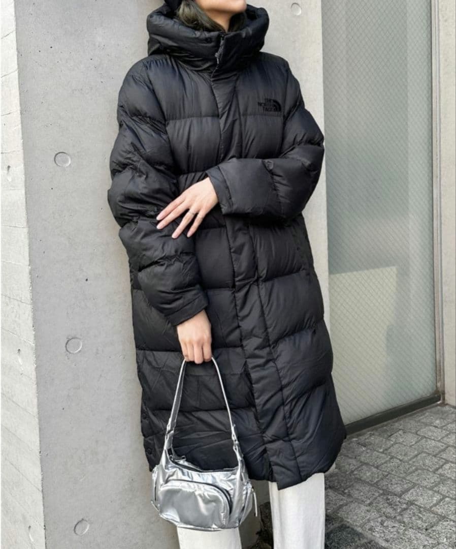 THE NORTH FACE ブラック 　　　　ロングダウンジャケット