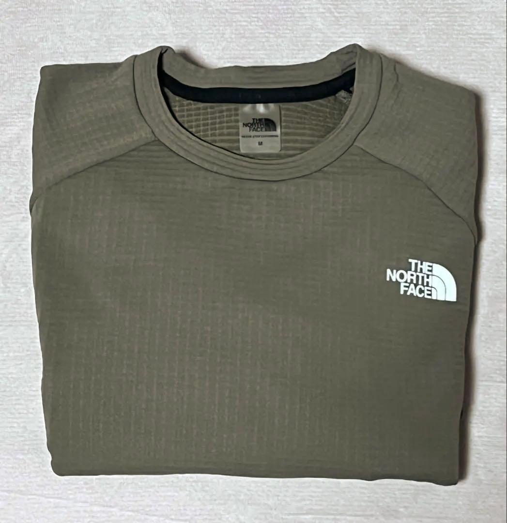 ノースフェイス　サーマルバーサグリッドクルー　サイズM トープ　ロンT