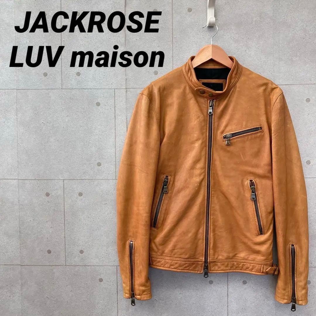 JACKROSE LUV maison レザージャケット 山羊革 ゴートレザー