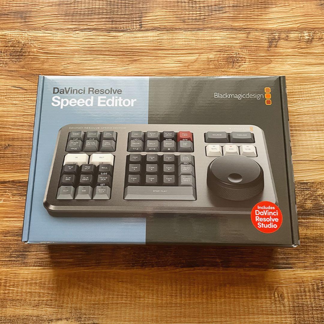 【新品未使用】DaVinci Resolve Speed Editor