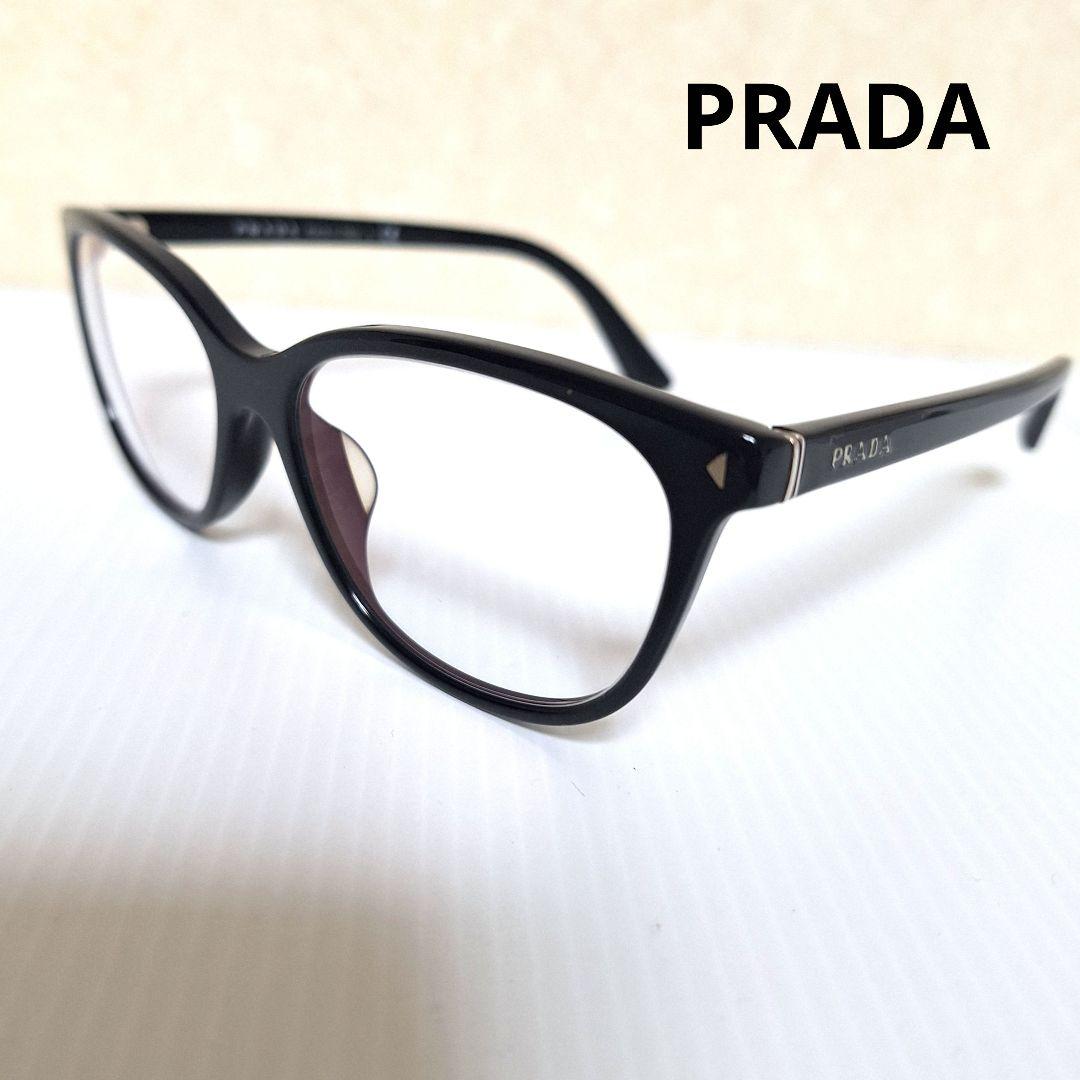 PRADA ブルーライトカット メガネ ブラック