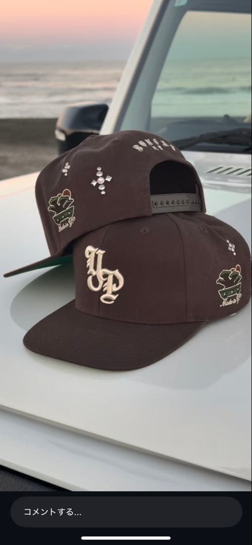 MADE IN YP × Crib Fhat 凡才キャップ　即完売品　送料込み