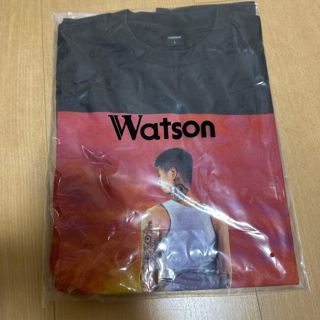Watson 限定ライブシャツ Lサイズ 全2色 RED HOT CHILI PEPPERS LONDON AUGUST 1985 LS Tee ロンT レッド