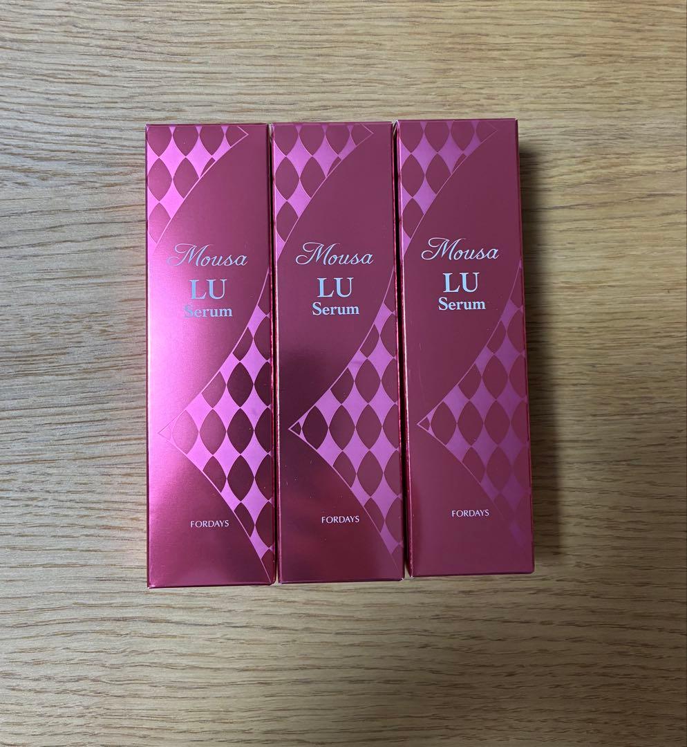フォーデイズ FORDAYS ムーサ LU セラム tia 3本セット ムーサ LU・セラム tia バージョンアップして11/18新発売！│核酸の