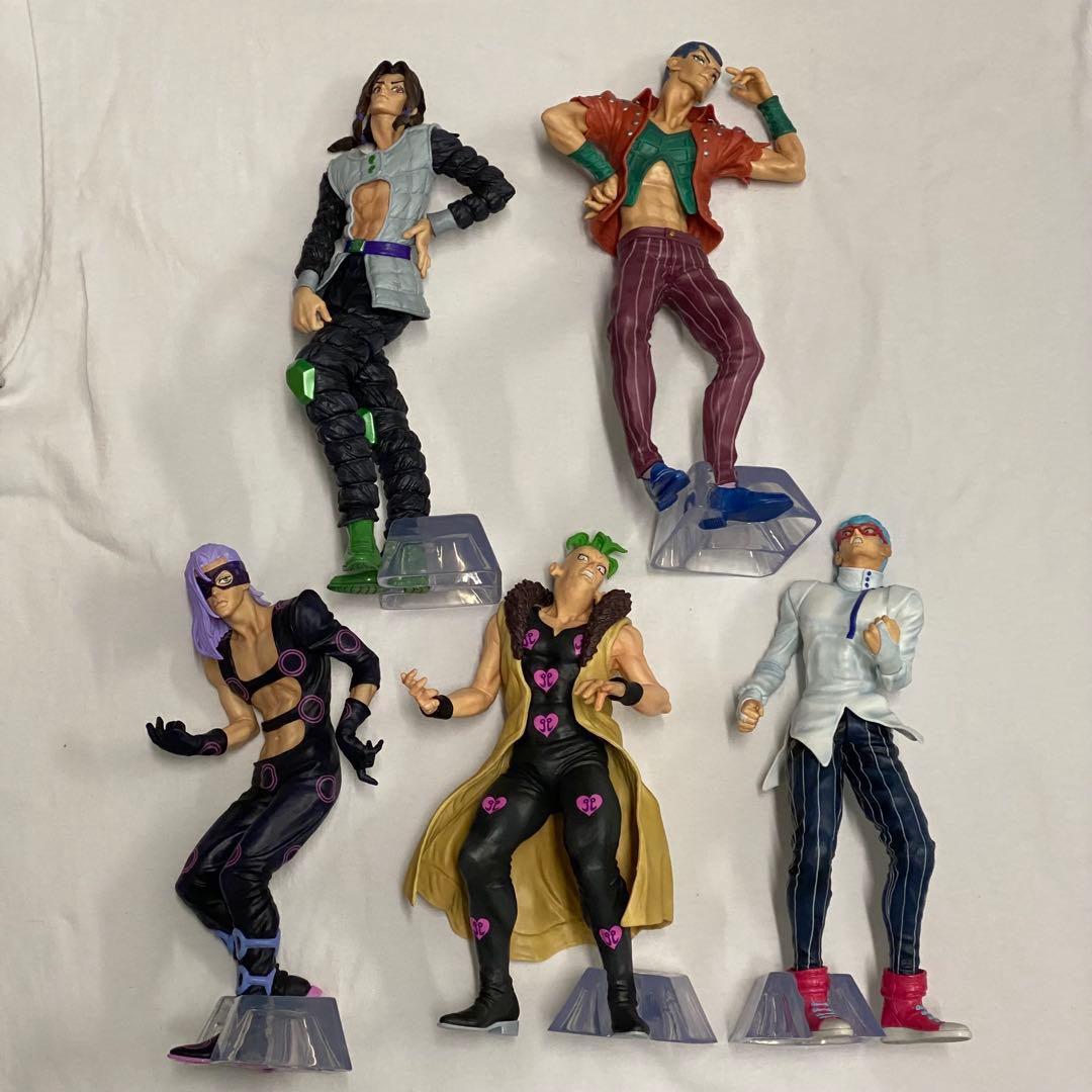 一番くじ　ジョジョ　暗殺チーム　フィギュア　5体セット