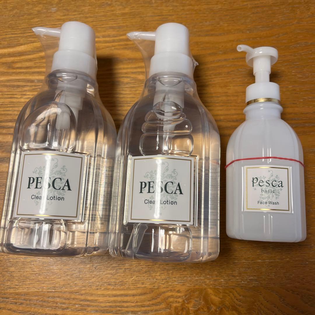 PESCA ペスカ　￼クリアローション　フェイスウォッシュ