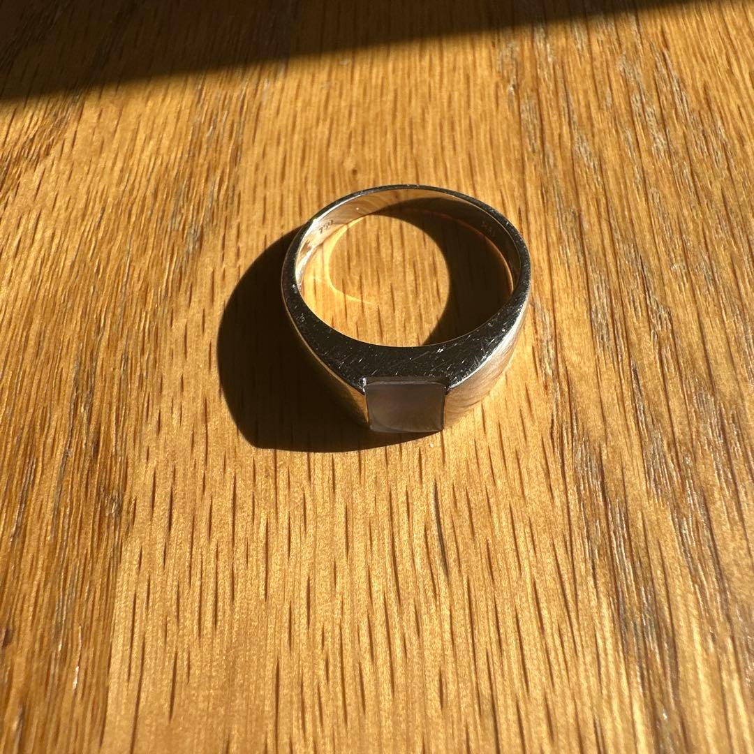 18k シンプルデザイン 金 750