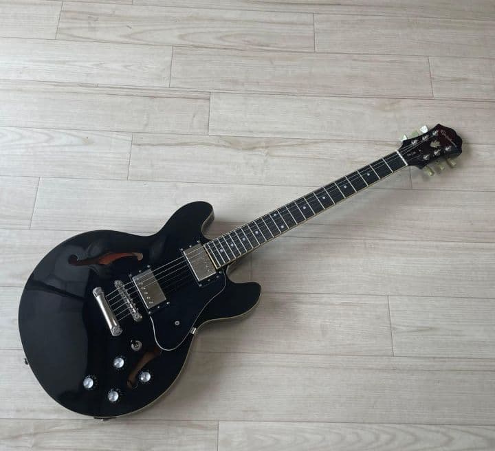 Epiphone ES-339 ブラック セミアコースティックギター
