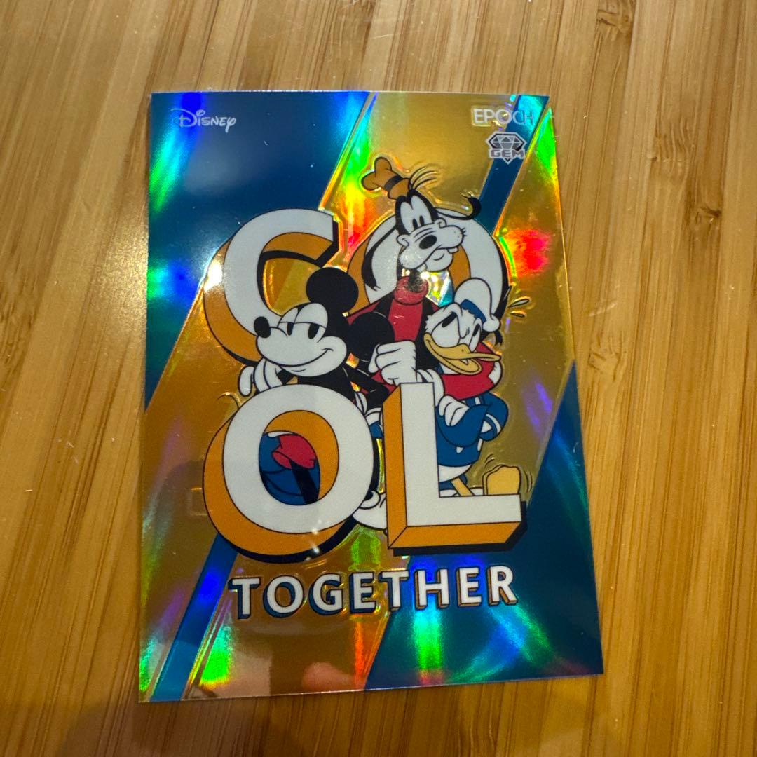 エポックディズニーカードMickey & Friends 限定版 11/12