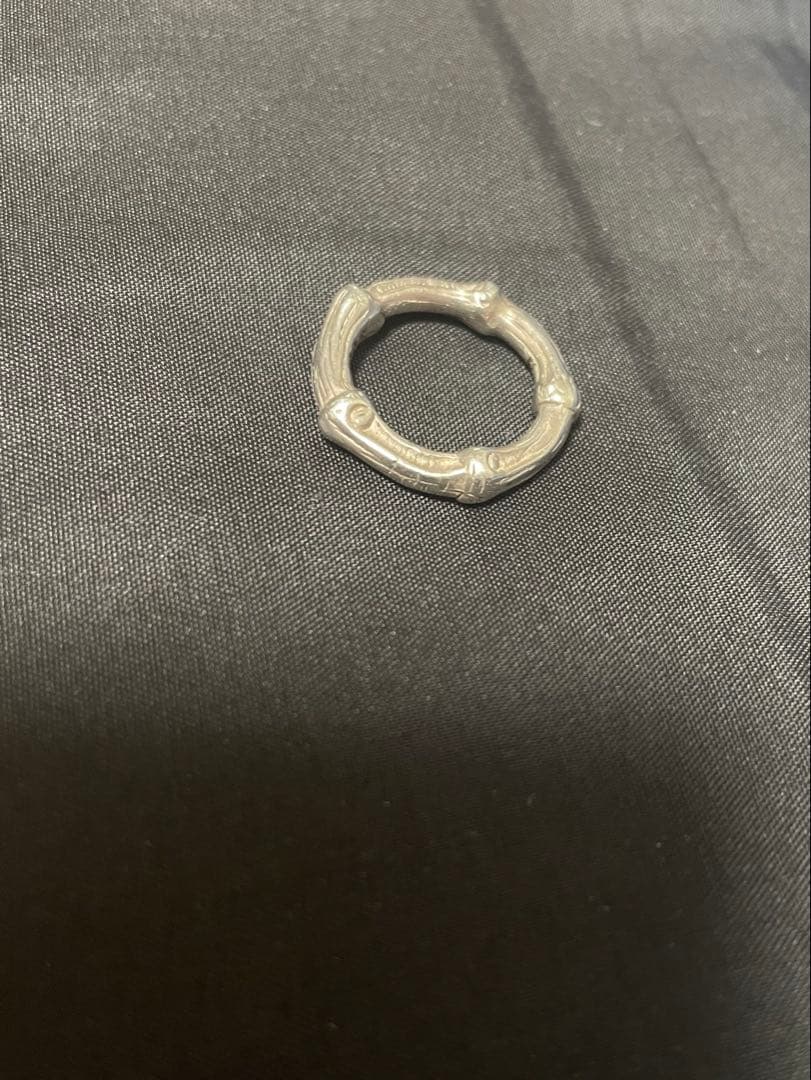 ティファニー バンブー リング Tiffany 7号 ピンキーリング