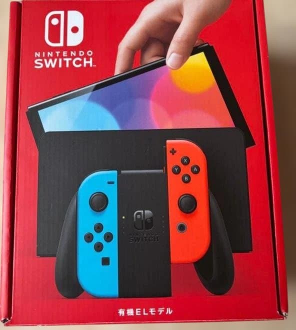 【新古品】Nintendo Switch 有機ELモデル 青/赤 Amazon.com: Nintendo Switch – OLED Model w/Neon Red & Neon Blue