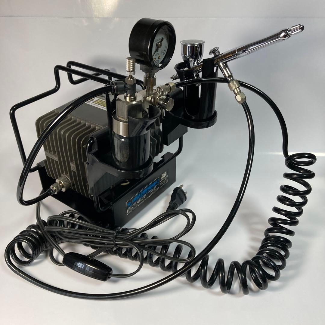 クレオスMrリニアコンプレッサーL7/エアブラシセット