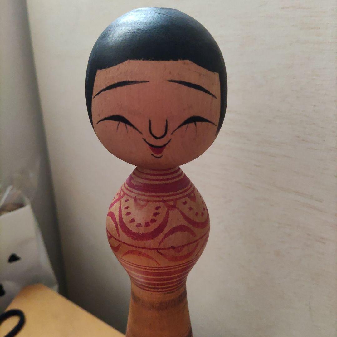 貴重　津軽系　温湯こけし　盛　秀太郎　作 盛秀太郎作・津軽系こけしを買い取らせて頂きました。 | 骨董品の買取
