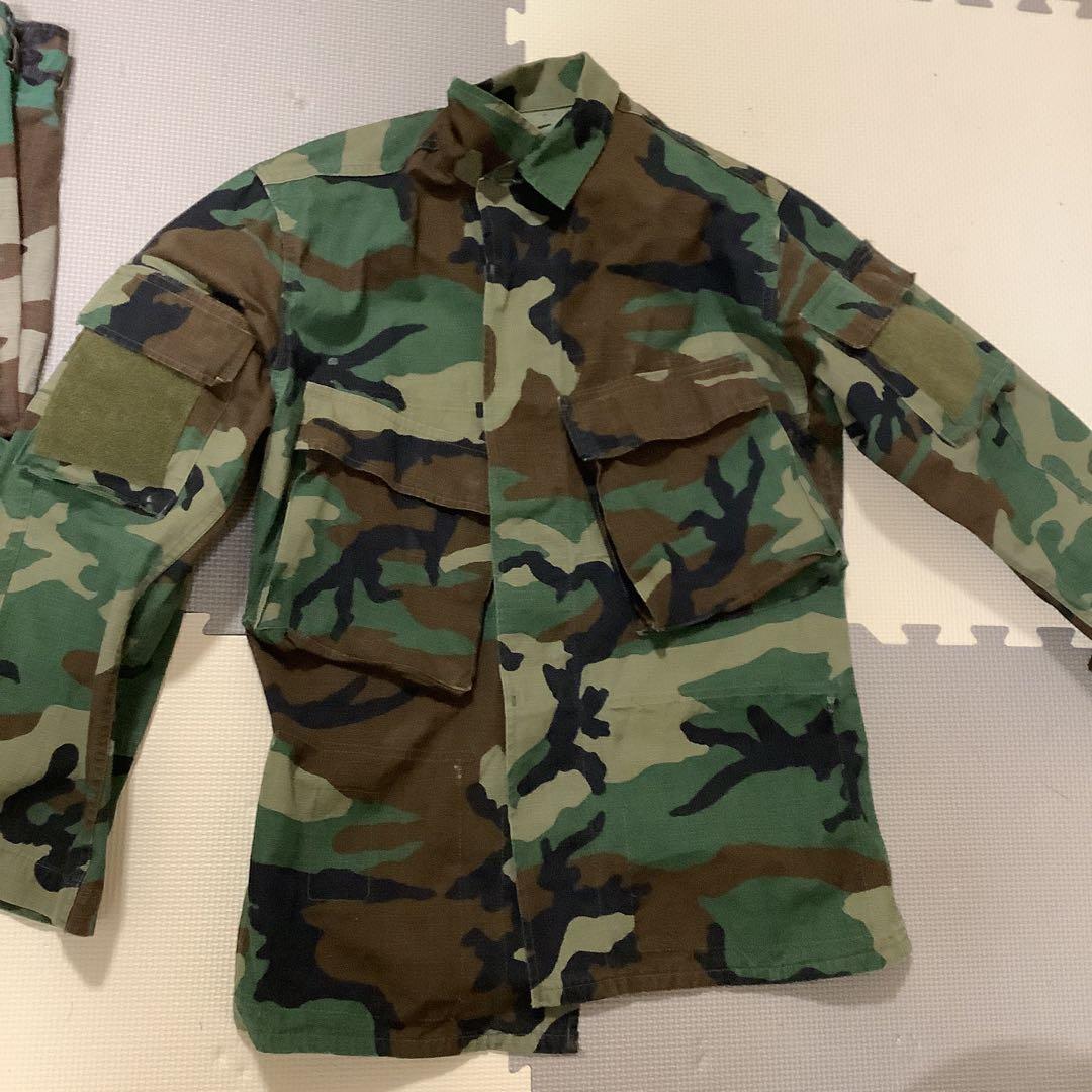 実物　ウッドランド　woodland カスタムBDU small 放出品