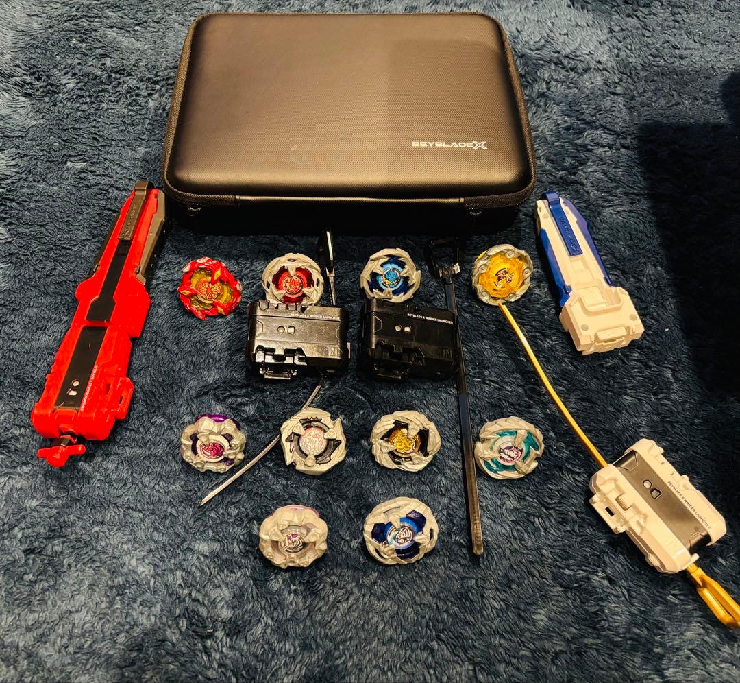 【大量セット】BEYBLADE X/ブレード/ランチャー/ギアケース