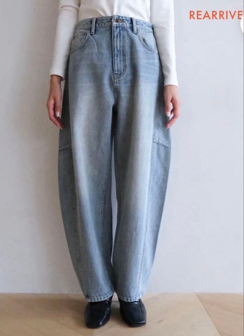 シールームリン Roundishルーズ SRN03 ヴィンテージブルー　25