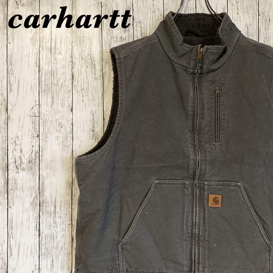 名作】カーハート ダックベスト GVL グレー V33 2XL メキシコ製 - メルカリ