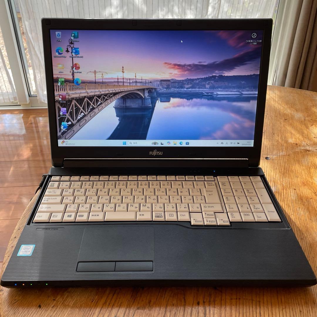 富士通 ノートPC i5 /8GB/SSD128GB/Win11/Office 41pAjkvJhLL.jpg