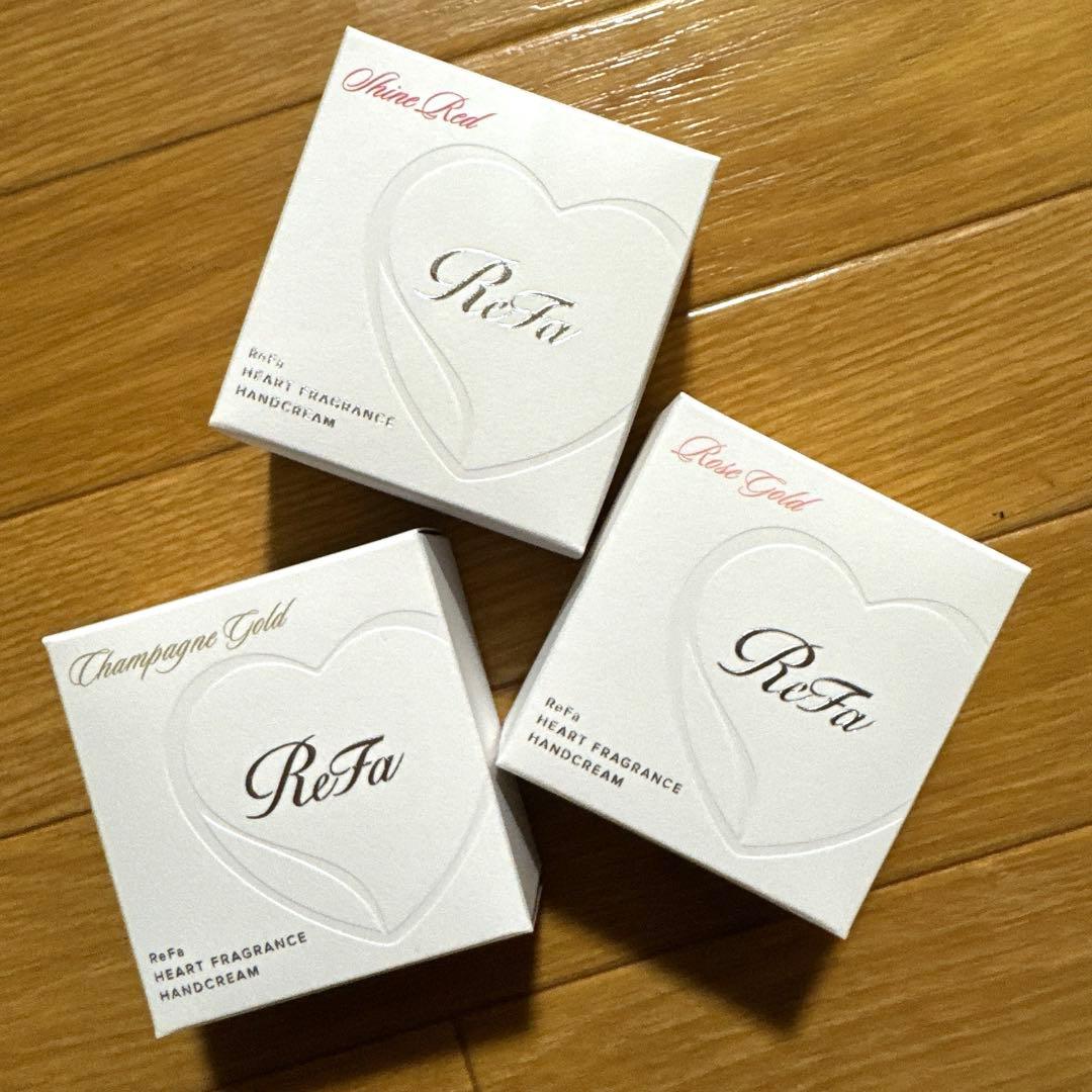 リファ ハートフレグランスハンドクリーム 3点セット
