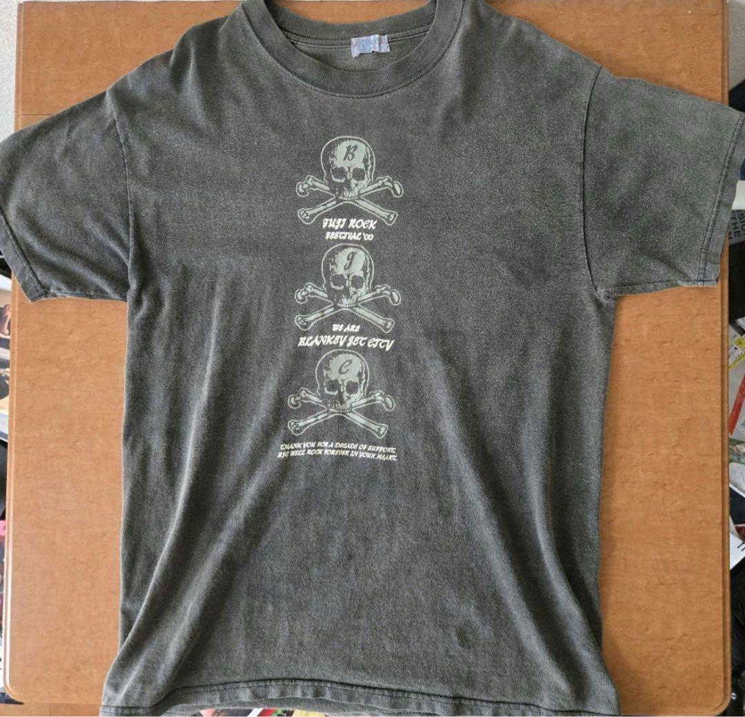 BLANKEY JET CITY『フジロック2000』Tシャツ　M BLANKEY JET CITY x FUJI ROCK FESTIVAL Tシャツ | すべての商品