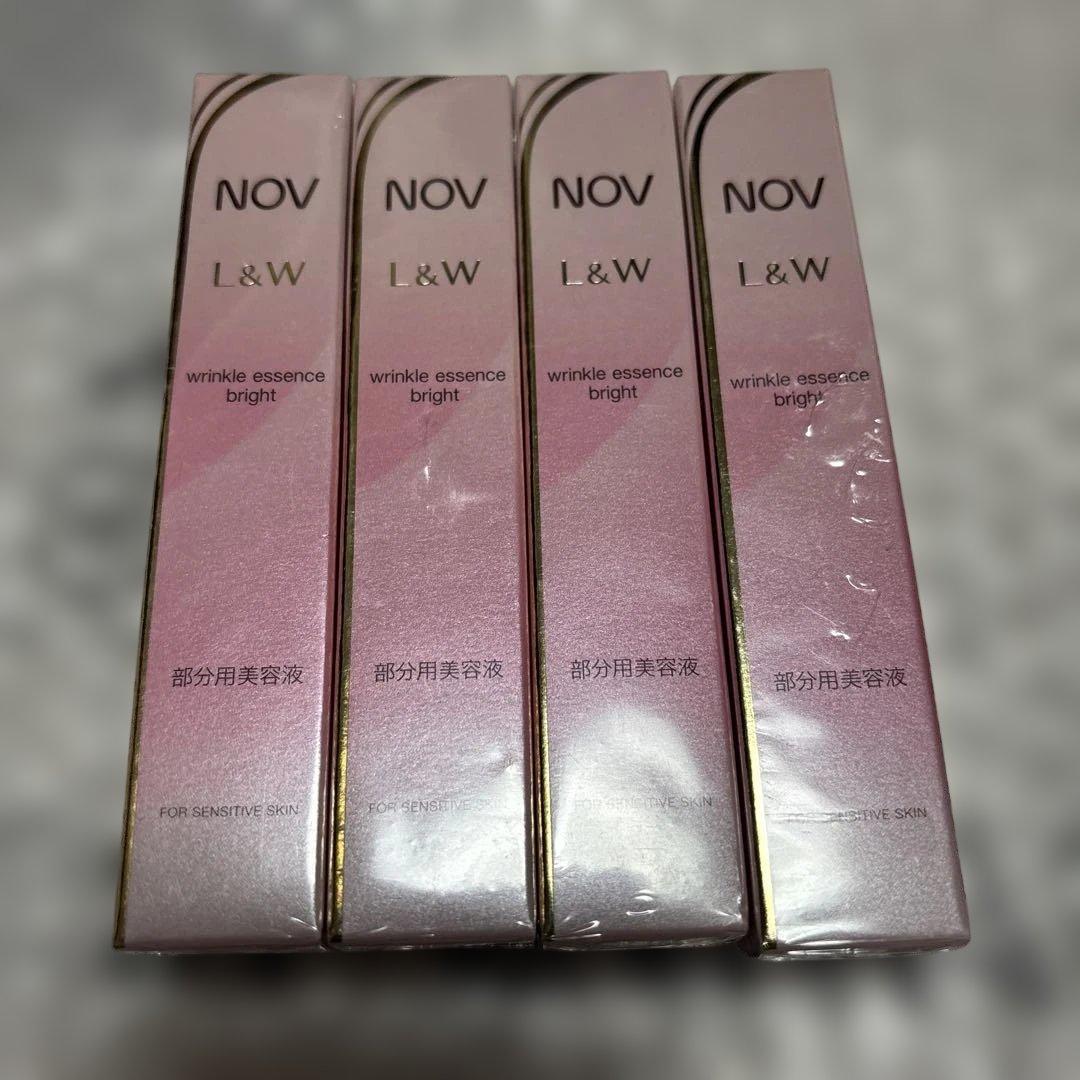 NOV L&W wrinkle essence bright 4本セット