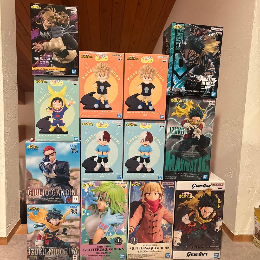 僕のヒーローアカデミア　プライズフィギュアセット