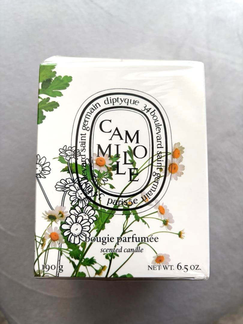 【限定】【新品未使用】ディプティック 限定版フレグランスキャンドル カモミール